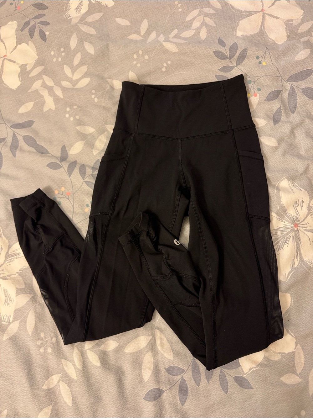 Lululemon Black Mesh Leggings